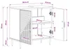 Mobile lavabo vidaXL, modello HAARLEM, finitura rovere Anteprima dell’immagine prodotto 8