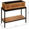 Dehner Premium Balkonhochbeet New York, Hochbeet , ca. 115 Produktbild-Vorschau 4