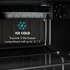 KlarsteinObsidian, lednice, 46 l, přihrádka na zeleninu Náhled obrázku produktu 6