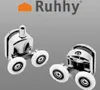 Ruhhy 22900 Rollen für Duschkabinen, 8 Stück, verchromt Produktbild-Vorschau 9