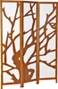 Homestyle4u Design Screen Room Divider 3 kusy Drevo Moderná Náhľad obrázku produktu 4