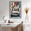 Gerahmtes Poster - Schwarzer Rahmen - Kubanisch Auto Produktbild-Vorschau 6
