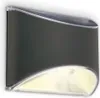 LED solar wall light, anthracite, 4xLED Produktbild-Vorschau 1