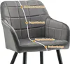 CLIPOP Chaises de salle à manger, lot de 6 chaises de Voir les images du produit 3