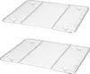 Set di 2 griglie di raffreddamento in acciaio inox Onader Anteprima dell’immagine prodotto 1