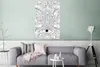 MuchoWow® Poster Boho - Blätter - Auge 80x120 cm - Produktbild-Vorschau 5