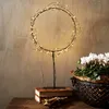 Lampada da tavolo decorativa a LED Nike, 95 LED, nera Anteprima dell’immagine prodotto 2