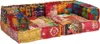 vidaXL Pouf modulare a 2 posti in tessuto patchwork Anteprima dell’immagine prodotto 3