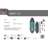 F2  Inflatable Kajak Set Drift Aufblasbar 335cm Grün Produktbild-Vorschau 8
