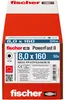 fischer vite per legno PowerFast II 8,0x160 SK TX TG blvz Anteprima dell’immagine prodotto 3