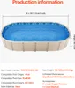 VEVOR Liner de piscine ovale, 914x457x147 cm, revêtement en Voir les images du produit 7
