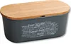 KESPER Brotbox grau38501, 34x20x14,5 cm – Brotkasten aus Produktbild-Vorschau 1