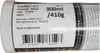 Close-up of a product tube with text and a barcode. Anteprima dell’immagine prodotto