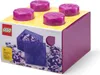 NHG LEGO Aufbewahrungsbox Storage Brick 4 Top Lid Glitter Produktbild-Vorschau 3