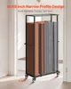 A metal chair cart filled with folded chairs is positioned in a doorway. Anteprima dell’immagine prodotto