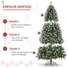 183cm künstlicher Weihnachtsbaum und weißem Schnee, für Produktbild-Vorschau 3