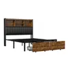 letto 160 x 200 cm con contenitore, illuminazione a LED e 2 Anteprima dell’immagine prodotto 9