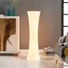 Lindby Stehleuchte Liana, Höhe 123 cm, weiß, Textil Produktbild-Vorschau 2