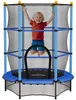 HOMCOM Kinder Trampolin Ø140 cm, Trampolin für Kinder 3-10 Produktbild-Vorschau 1