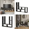 Bibliothèque Vicco Tetrix Anthracite 112.8x56.4cm Lot de 2, Voir les images du produit 8