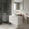 Mobiletto Da Bagno Sotto Il Lavabo Rea Mono 80Cm Bianco Anteprima dell’immagine prodotto 7