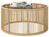 Outsunny Beistelltisch aus Polyrattan Kaffeetisch mit Produktbild-Vorschau 1