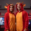 Pigiama Onesie Kigurumi Costume Travestimento Foxy S: 145 - Anteprima dell’immagine prodotto 8