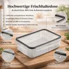 Frischhaltedosen 4er Set Aufbewahrungsbox Vorratsdose Produktbild-Vorschau 7