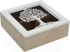 Teebox Versa, houten MDF, 20 x 7 x 20 cm, afbeelding: Productafbeelding-voorbeeld 1