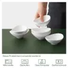 DOWAN Porzellan Dip Schalen 8er Set 89ml Mini Weiß Produktbild-Vorschau 6