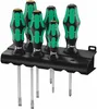 Schraubendrehersatz 334/355/6 6-tlg.Schlitz/PZD 2K-Griff Produktbild-Vorschau 1