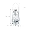 2 x Sturmlaterne LED, retro Sturmlampe als Fensterdeko oder Produktbild-Vorschau 4