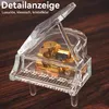 Romantisches Klavier-Ornament mit Spieluhr – Mechanischer Produktbild-Vorschau 6