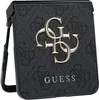 A black Guess phone case with a gold logo and text. Produktbild-Vorschau
