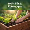 IvoQ Jardinière en Bois pour Extérieur - Carré 60x60x45 cm Voir les images du produit 5