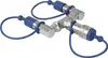 Showtec CO? 3/8 Q-Lock 2-way Combiner Geschlossenes System Produktbild-Vorschau 2