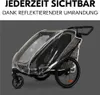Hauck Regenschutz für Fahrradanhänger Bike N Walk Produktbild-Vorschau 5