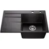 Cecipa MAX Granitspüle Einbauspüle 86x45 cm Schwarz, Produktbild-Vorschau 1
