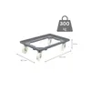 Transportroller für Euroboxen 60x40cm mit Kunststoffräder Produktbild-Vorschau 2