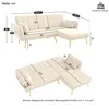 Ecksofa mit Relaxfunktion, L-Form, Schlafsofa mit Produktbild-Vorschau 9