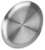 TRANKIELO® - Lot de 4 assiettes de service en acier Voir les images du produit 6