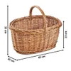 Nákupný košík Kobolo LISA 45x30x23/33 cm - košíky shopper Náhľad obrázku produktu 2