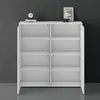 doporro Buffet Commode 100cm Meuble de Rangement Blanc Mat Voir les images du produit 5