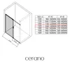 Cabina doccia Santoro L/P - 8 mm - cromata, vetro Anteprima dell’immagine prodotto 4