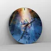 Wanduhr - Rund - Glasuhr - Astronaut Licht Kosmos - 40x40cm Produktbild-Vorschau 4