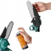 6" Zoll Akku-Kettensäge 2x 21V 1500 mAh wiederaufladbare Produktbild-Vorschau 3