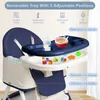LZQ Chaise haute pour bébé Chaise haute multifonctionnelle Voir les images du produit 4