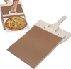 Pizzaschneidebrett Gleitender Pizzaschieber mit Griff Produktbild-Vorschau 1