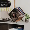 Plattenständer Schallplatten Aufbewahrung Regal für 80–100 Produktbild-Vorschau 2