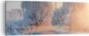 Bild auf Leinwand - Leinwandbild - Winter Schnee Fluss - Produktbild-Vorschau 1